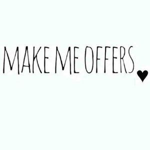 Reasonable offers accepted!